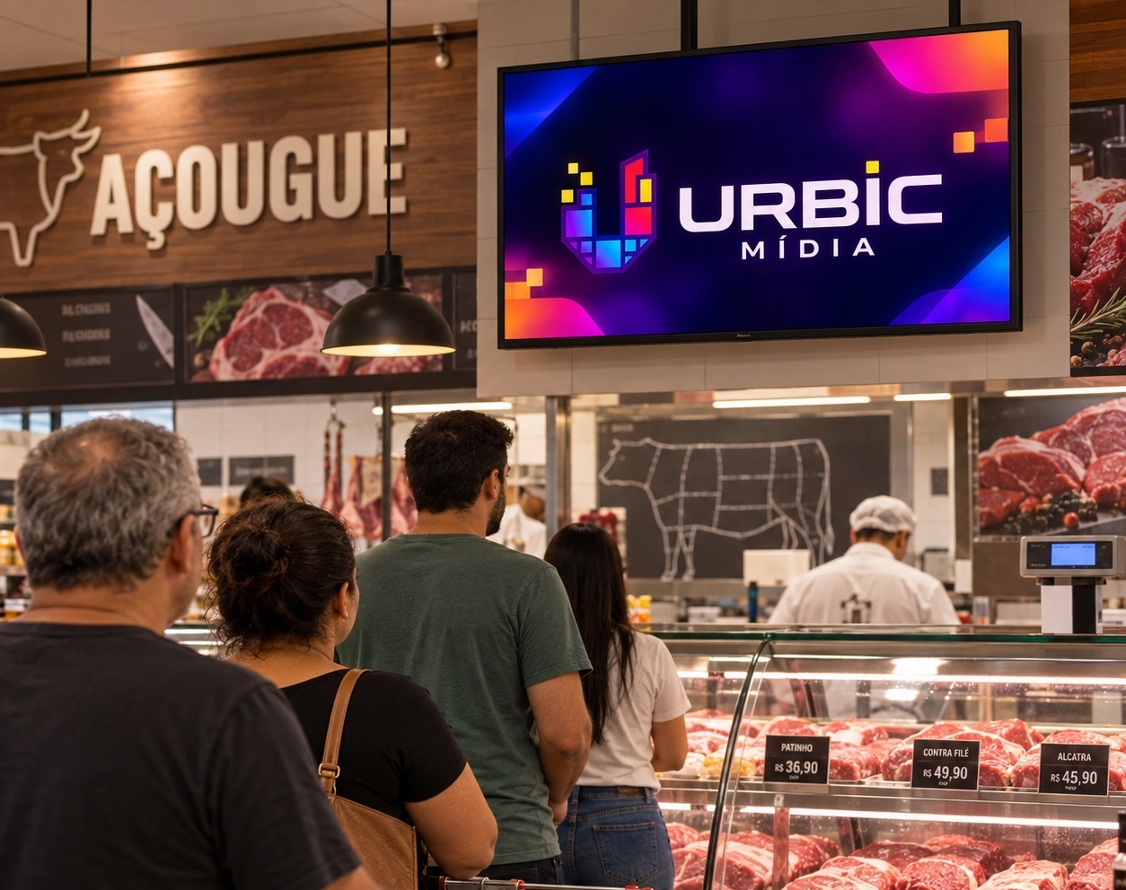 Anunciar em tela digital no Andorinha Shopping