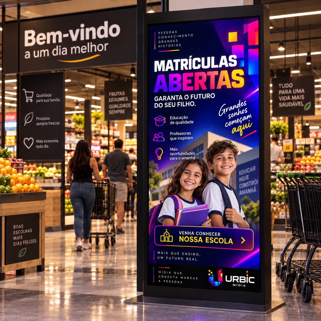 Campanha promocional no varejo